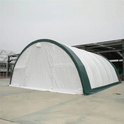 Single Truss Arch Storage Shelter 11Oz PE