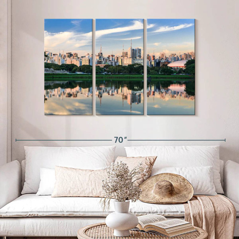 Senne Ibirapuera Park Skyline, H 32 po x l 50 po