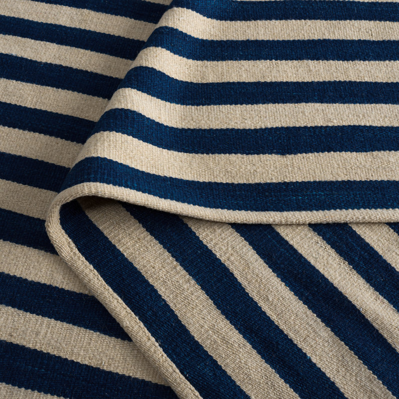 Ralph Lauren Canyon Stripe Wool Striped Rug, Rectangle 9' x 12'