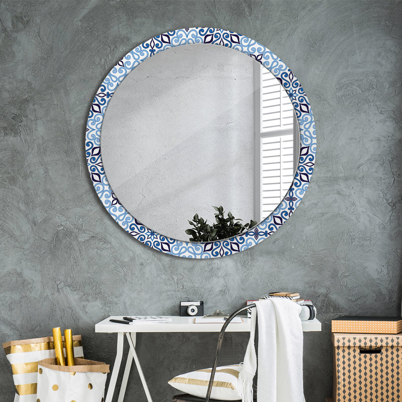 Huldar Glass Flat Wall Mirror