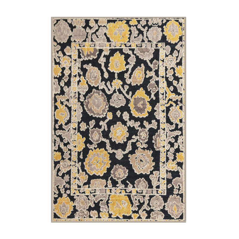 Dailee Floral Indoor Rug, Rectangle 7' x 10'
