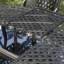 Rosemont Oval Metal Extendable Outdoor Dining Table With Umbrella Hole , 61'' in. W 45.7'' in. D-22741832