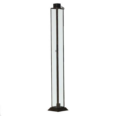 Lanterne de table en verre