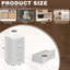 4 Drawer Short Tower Closet Unit Closet System-105886700-105886702