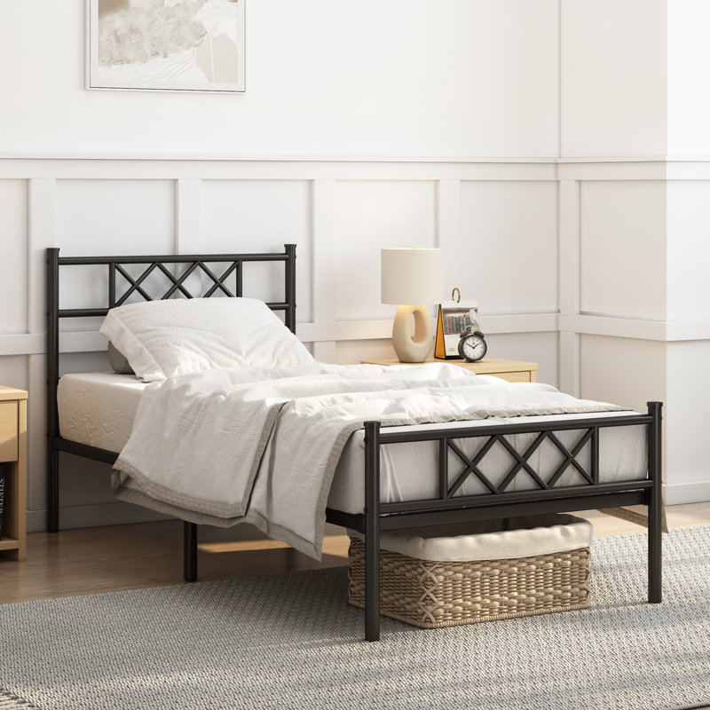 Metal Bed, Single (3')