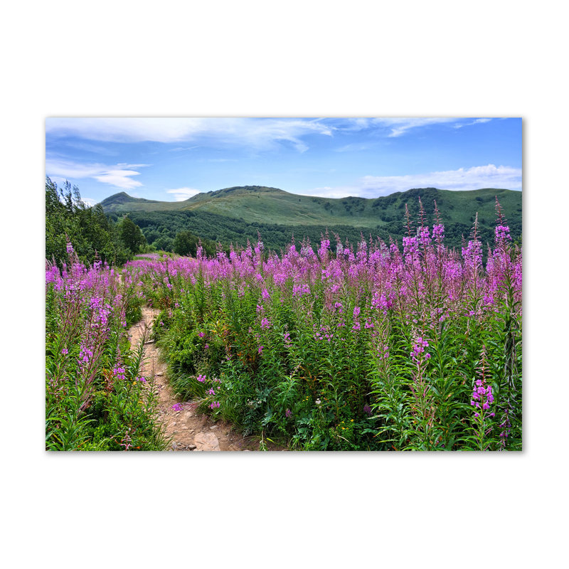 Green Hills - Wrapped Canvas Print
