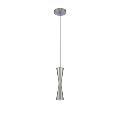 Milo 1 LT Satin Nickel Pendant Kalco