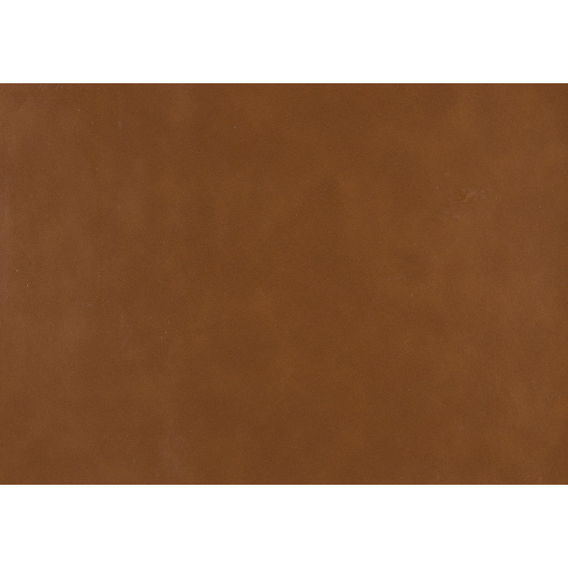Chaise d'appoint rembourrée en similicuir brun