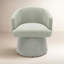 Chaise de bureau en tissu recyclé Chadbourn-1339144087