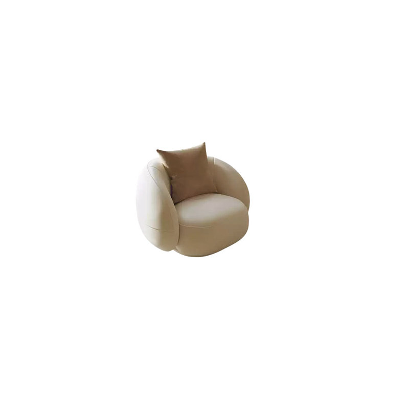 Butter wind negotiate curved sofa