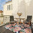 Floral Design Outdoor Rug Pink/Black No Slip for Deck Backyard Balcony Patio-1973399637