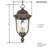 Aaryn-John 3 - Light Outdoor Hanging Lantern