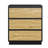 Large Wood Nighstand With 3 Drawers-1903532701