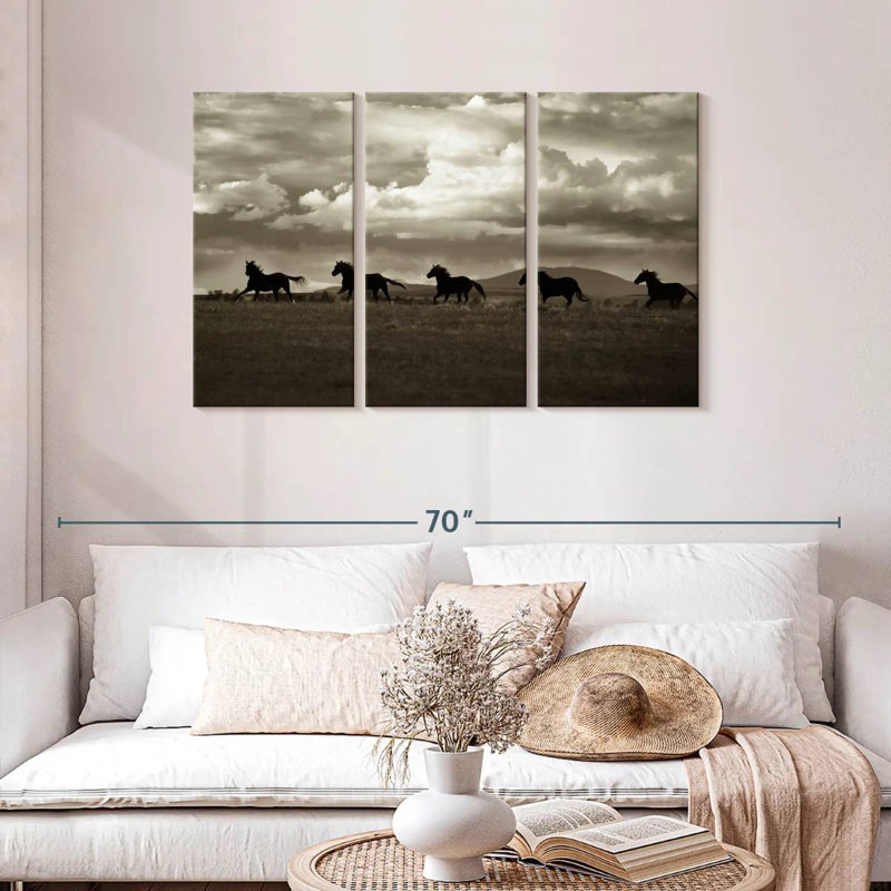 Brampt Racing The Clouds, 28" H x 45" W