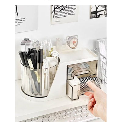 Organisateur de bureau en plastique Annea