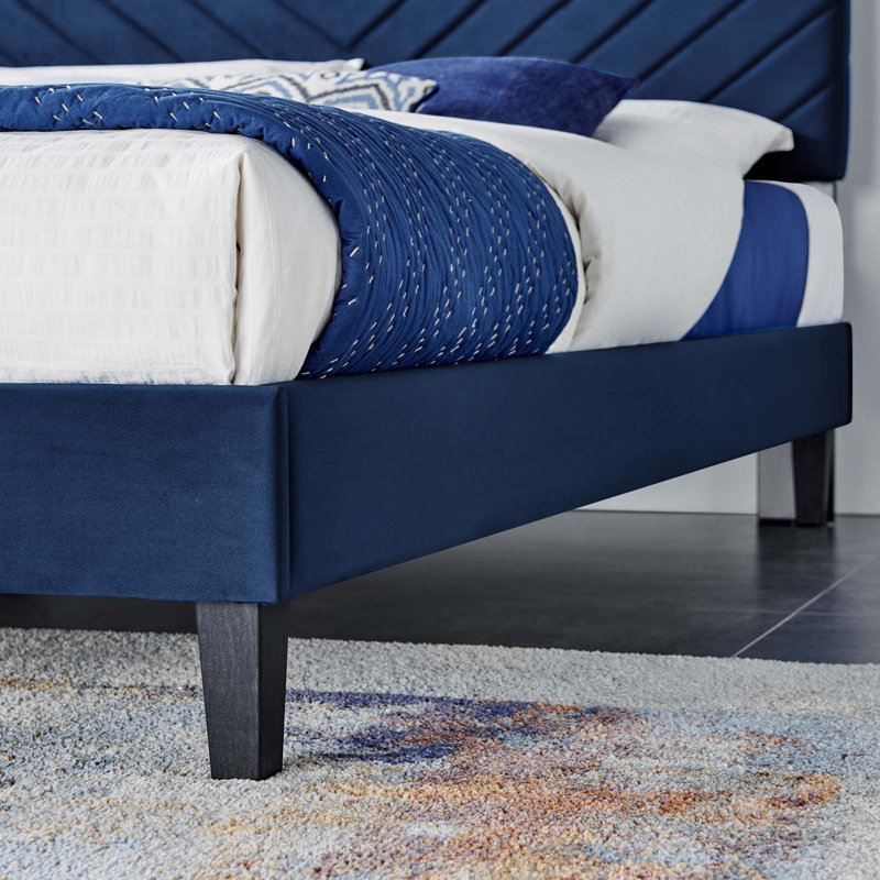 Plateforme Modway Roxanne, Bleu marine, Double