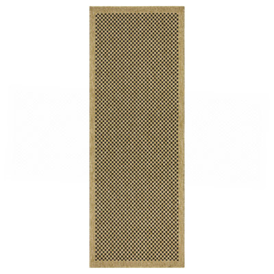 Tapis noir intérieur / extérieur