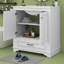 Ensemble de meuble-lavabo 30 po avec lavabo, meuble-lavabo avec lavabo en céramique encastré et 2 grandes portes à fermeture en douceur, tiroir-1410510617