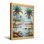 Plantes et fleurs, plage tropicale avec palmiers et eau calme