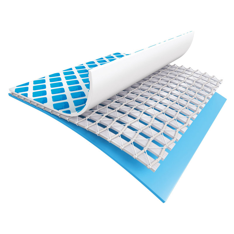 Piscine hors-sol à structure rectangulaire avec pompe filtrante, H 25 po x l 63 po x P 102 po
