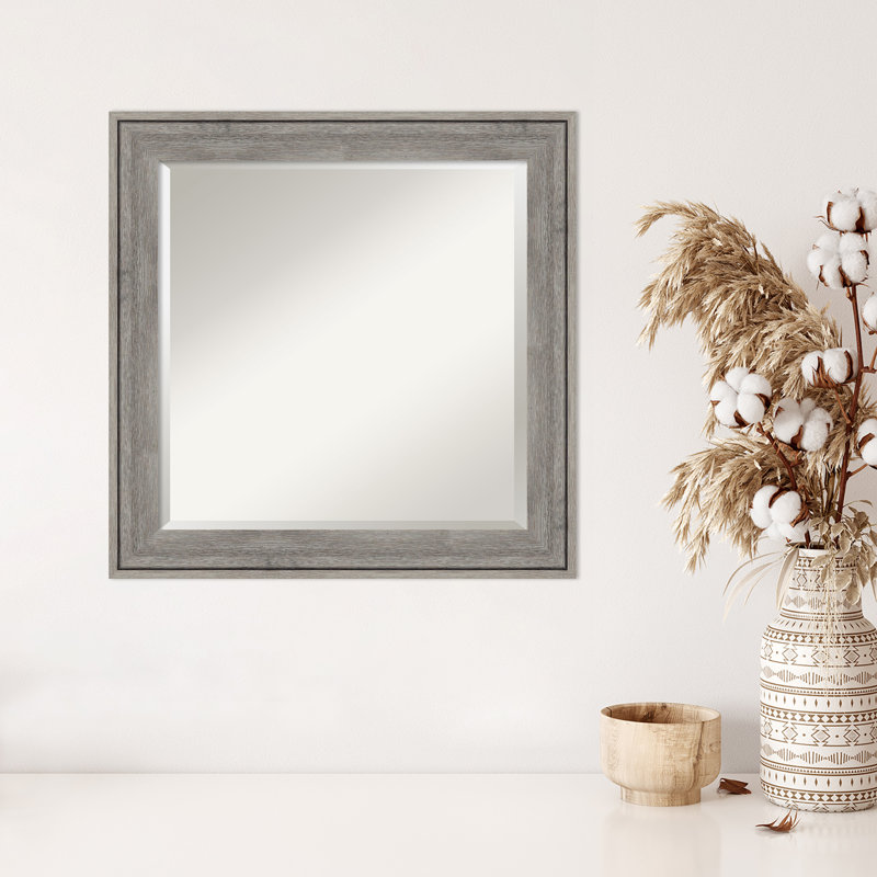 Mide Beveled Accent Mirror, 24.5" x 24.5"