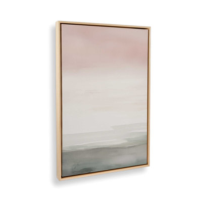 Peach Tranquility I Canvas Print