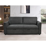 Versatile Sofa Bed With Adjustable Backrest And Space-Saving Pull-Out Feature