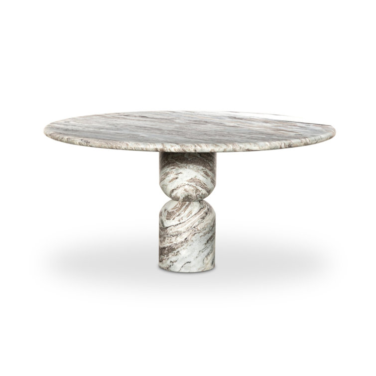 Amber Lewis X Four Hands Round Marble Dining Table