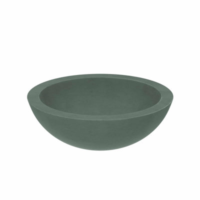 Morro Concrete Handmade Circular Vessel Bathroom Sink