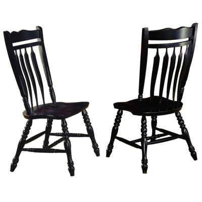 Azizi Solid Wood Dining Chair