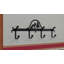Carley 4 - Hook Wall Mounted Coat Rack