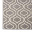 Tapis géométrique gris / ivoire Kardinya-1226657011