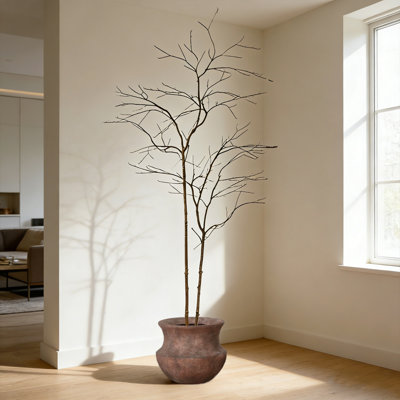 Décoration minimaliste de branche artificielle