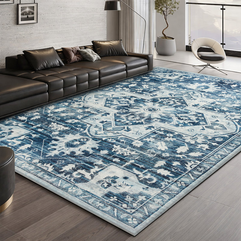 Vintage Oriental Area Rug – Living Room Large Rug for Cozy and Stylish Space, Rectangle 160 x 230 cm