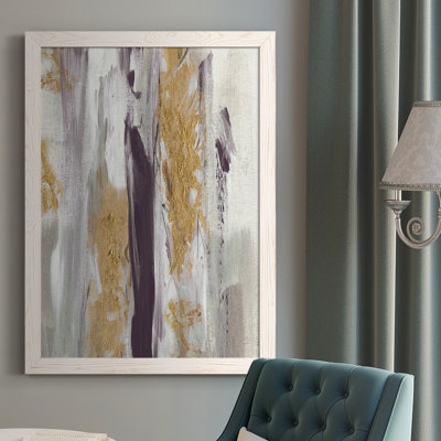 "Maghen Tumultous Amethyst II", reproduction d'art sur toile