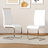 Modern 2 and 8 Piece Faux Leather Dining Chairs with Gold and Silver Base-109576232-88304943-123191139