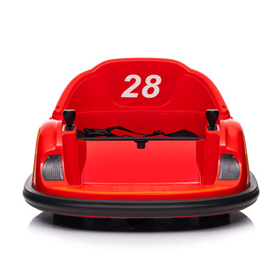 12V Ride On Bumper Car for Kids Ride on Toy Gifts Toddlers Electric Bumping Car with Remote Control, Battery Display, 360 Degree Spin