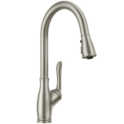 One Handle Kitchen Faucet with Pull Down Sprayer
