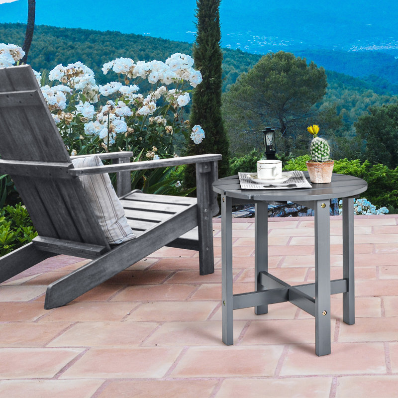 Ewarton Cross Legs End Table