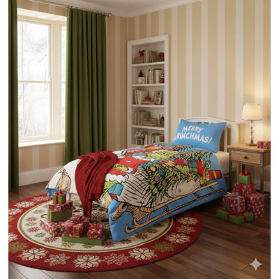 Cotton Blend Solid Colour Duvet Cover Set with Pillowcases