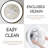 Blodgett 19.7" 5 - Blade LED Smart Bladeless Ceiling Fan with Remote Control and Light Kit Modern Flush Mount Ceiling Fans Low Profile Ceiling Fans with Lights-1695487568