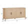 Eilisha Modern Reeded Sideboard with Arched Doors