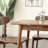 White oak modern dining table-2102877648