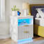 50cm W Manufactured Wood Bedside Table-1143900477