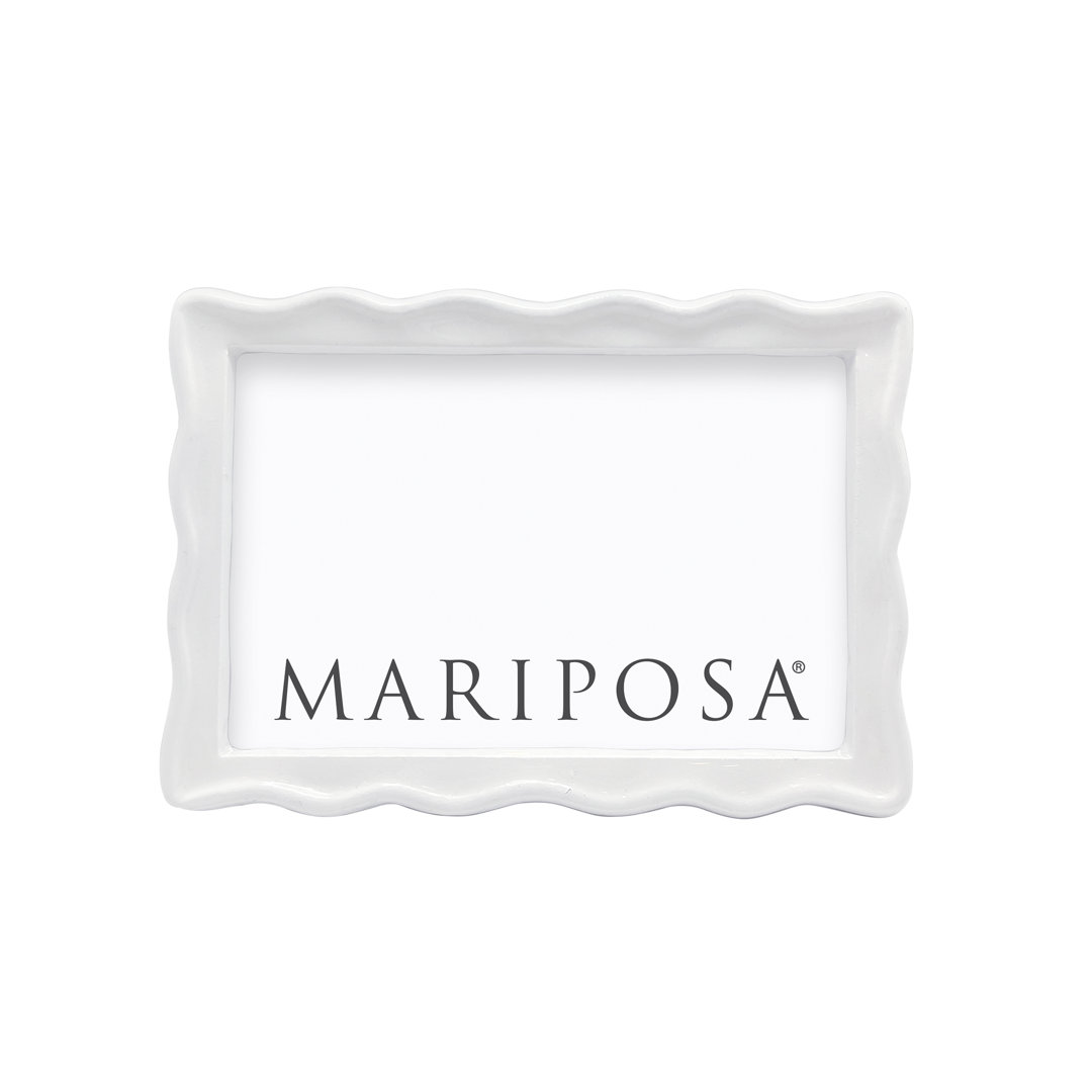 Mariposa Wavy Metal Picture Frame Collection Mariposa