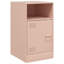 Lars 34.5cm W Steel Bedside Table-1507519680