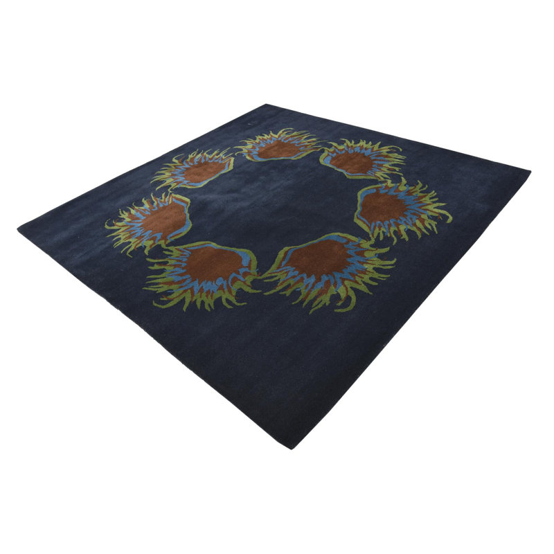 Tapis bleu marine 8 pi Pineland