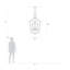 Lustre rond 28 po Allegretto-9212008