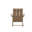 Chaise Adirondack berçante en plastique Joubert-661621400