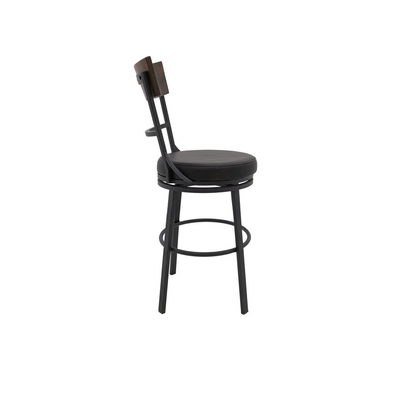 Upholstered Seat, Counter Stool (24" Seat Height)